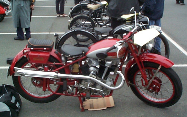 Rex 350, Bj 1940 mit Hirafe, Besitzer G. Strau�